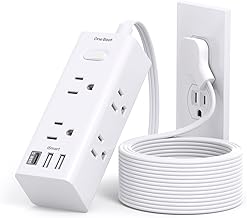 10Ft Extension Cord with Multiple Outlets